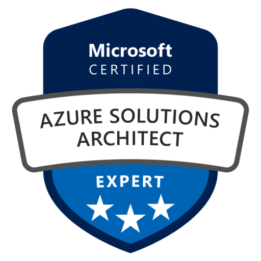 Azure Solutions Architect Expert badge